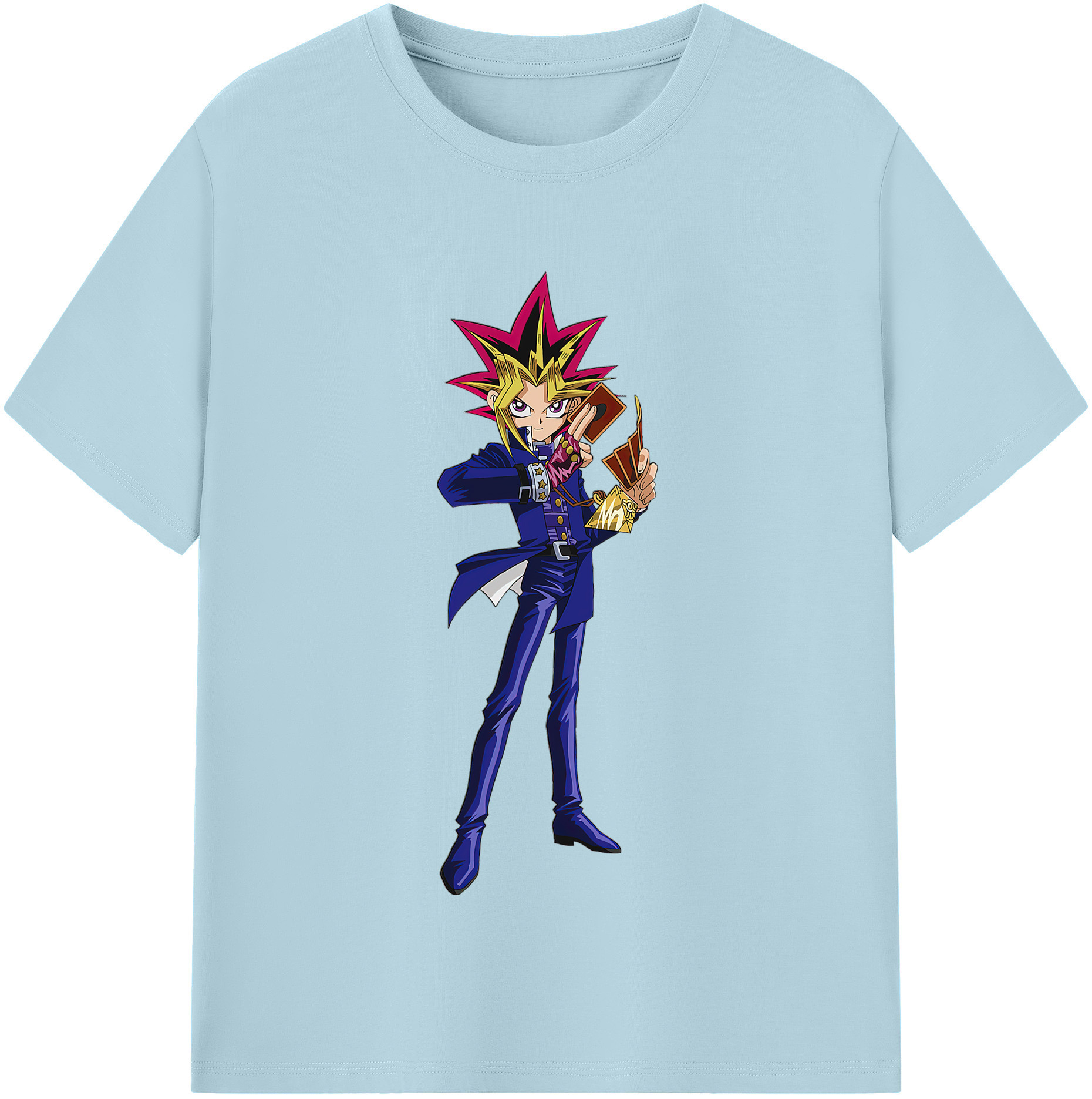 （画像用） 遊☆戯☆王 Yu-Gi-Oh! 綿100％半袖Tシャツ（フロントプリント）